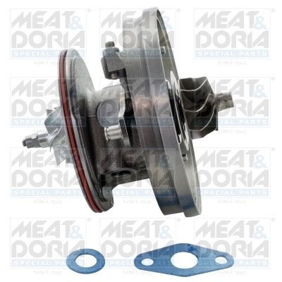 Core assembly, turbocharger